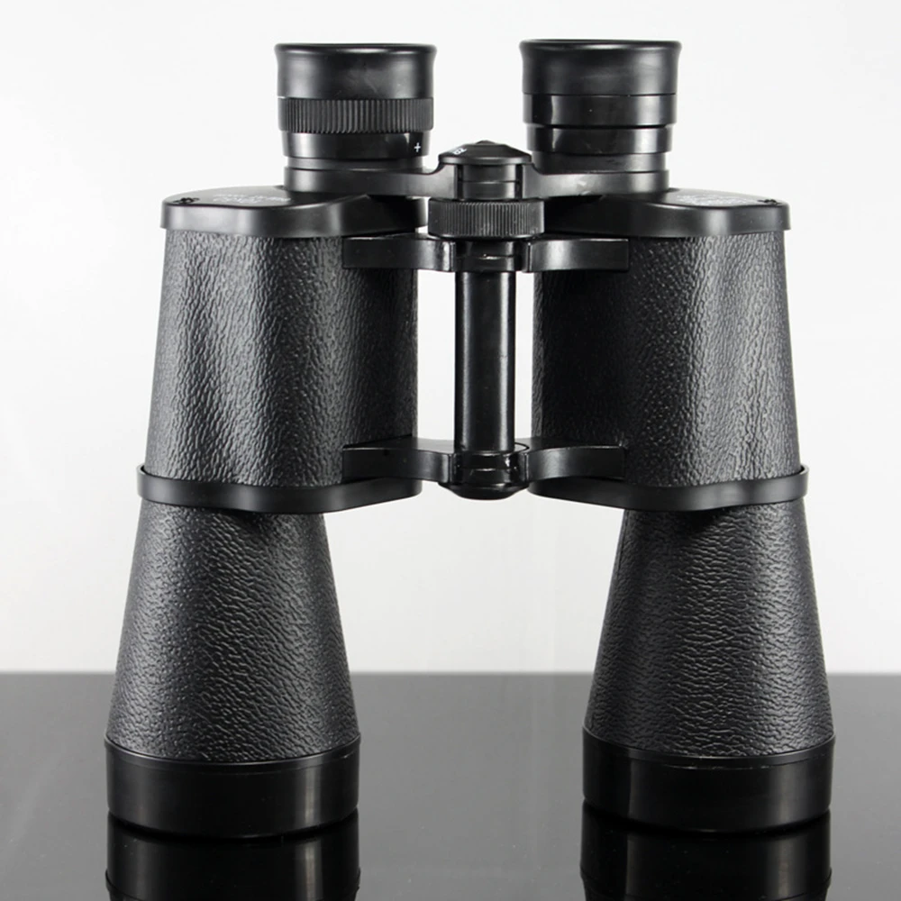 جلدية الصيد مناظير تلسكوب BAIGISH 10X50 عالية الوضوح المحمولة بريق للرؤية الليلية الحقل نظارات