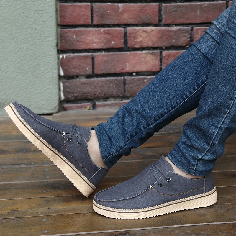 denim men casual shoes luxury brand espadrilles summer spring fashion sneakers  comfortable driving footwear canvas moccasins (24)