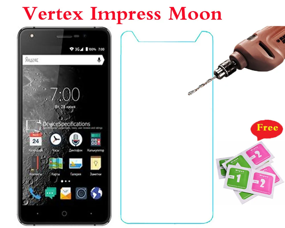 Закаленное стекло для Vertex Impress Moon Взрывозащищенная защитная пленка на переднюю
