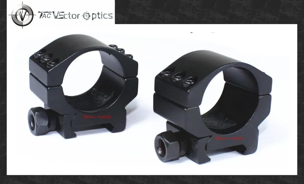 Vector Optics 30 мм экстремально низкий прицел шесть болтов кольцо в стиле Вивера