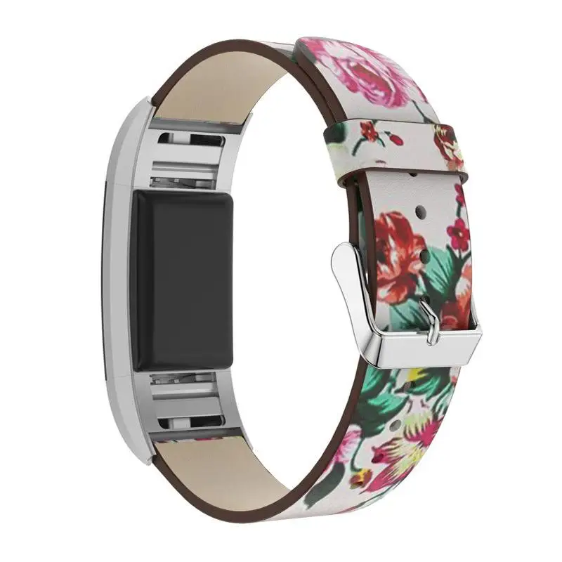 Роскошный кожаный элегантный ремешок YOOSIDE для часов Fitbit Charge 2 сменный Браслет