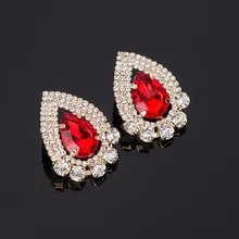 Роскошные Большие серьги-гвоздики с квадратными и жемчужными кристаллами, 5 цветов, ювелирные изделия для свадьбы, помолвки# E149