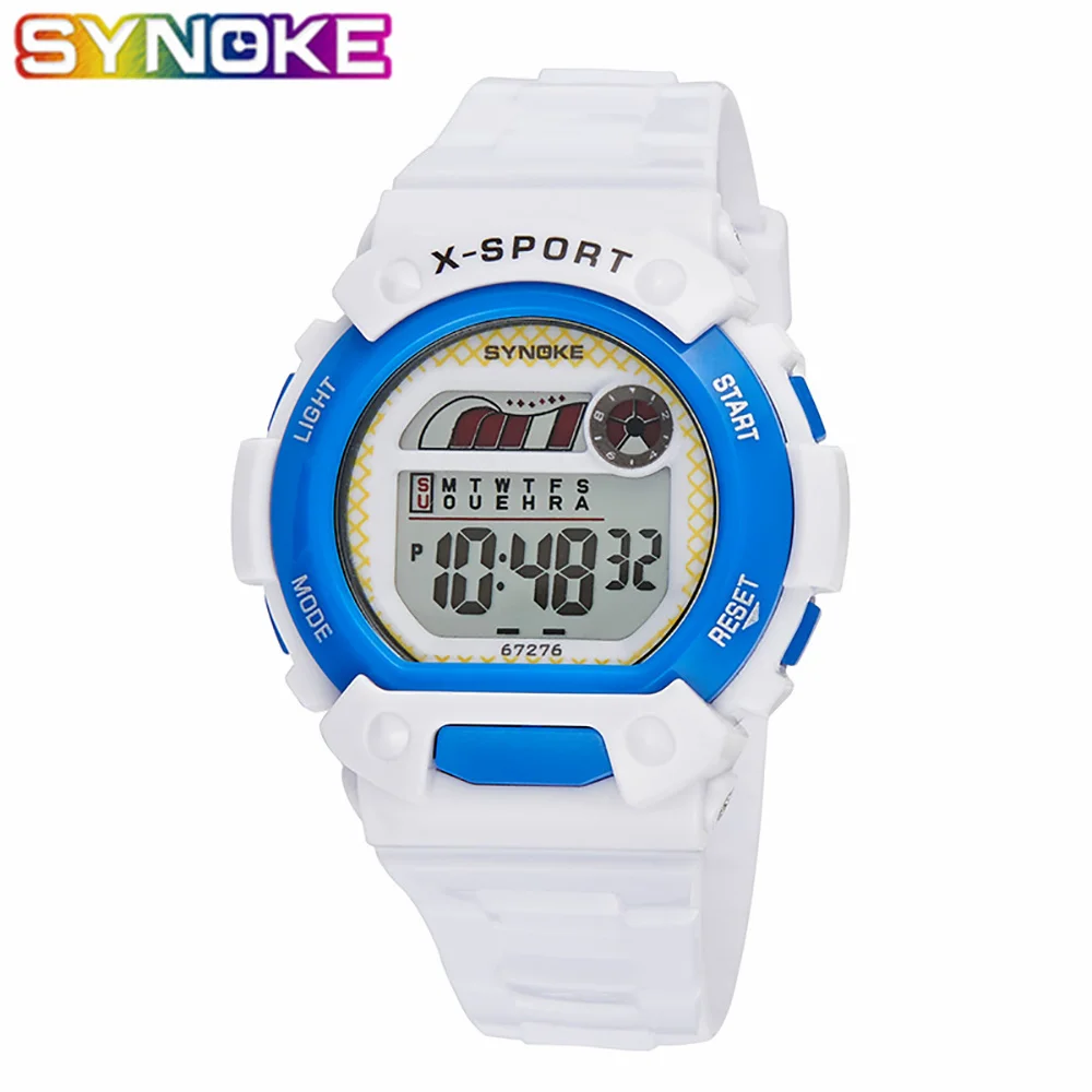 

SYNOKE Children Digital Watches Sport Fashion Multi function Clock Luminous Date Alarm Waterproof Wristwatch Gift for Boys Girls