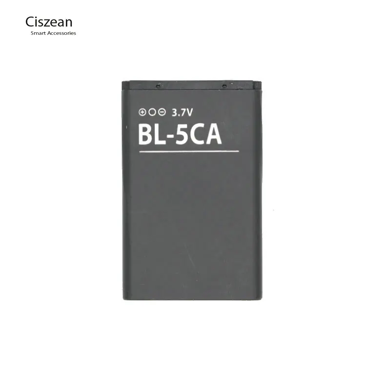 

Ciszean 1x BL-5CA BL5CA Phone Replacement Battery For Nokia 1110 1111 1112 1200 2310 5130XM 7600 N70 E60 5030 C2-00 C2-01 X2-01