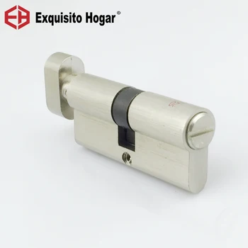 

Brass Door Lock Room Toilet 70 80MM BK Cylinder Lock Fitting Free Lock Hardware Lock Bathroom Cylinder No Key