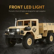 Игрушки на радиоуправлении Q62 1:16 2,4G Радио машина 4WD внедорожник военный грузовик RC игрушки для детей Подарки