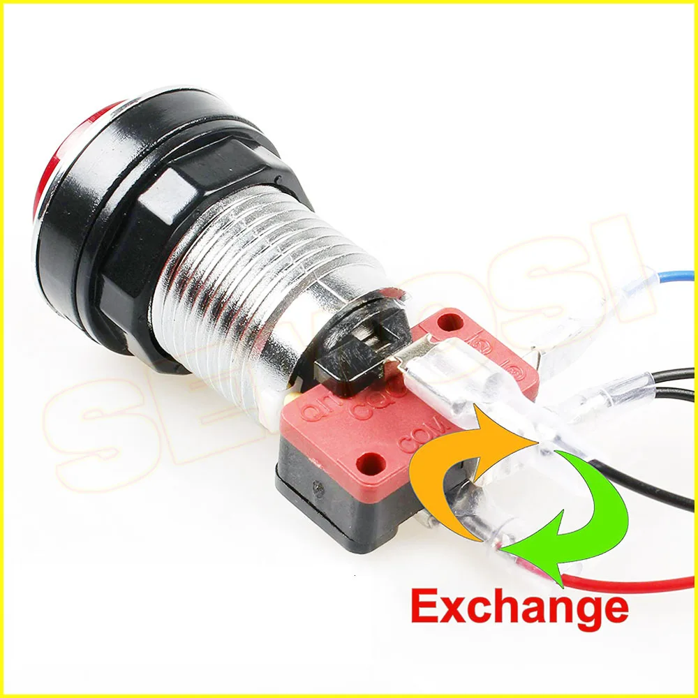 USB кодировщик шкафа для ПК аркадный 5 контактный джойстик хромированная