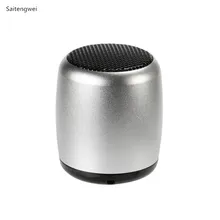[Серебристо-серый] M2 металлическая колонка с bluetooth портативный мини-сабвуфер автомобильный маленький стальной пушки портативное радио