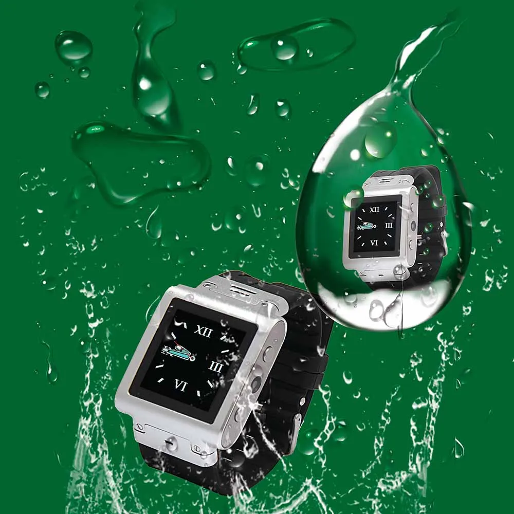  2018 Lastest Unlock GSM Watch IP67 Waterproof SKW838 Smart Watch Phone Support SIM Card JAVA Blueto