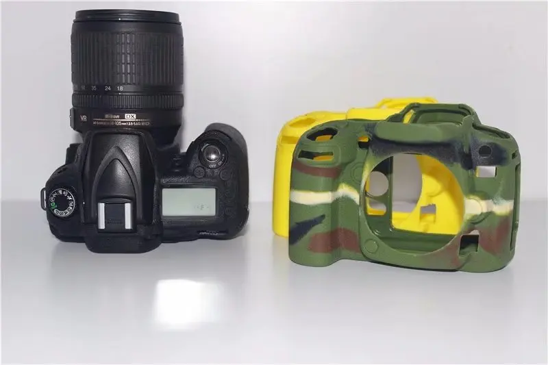 Силиконовый резиновый защитный корпус для камеры oft чехол Nikon D90 D3300 3200 3100 D610 D600 D7100