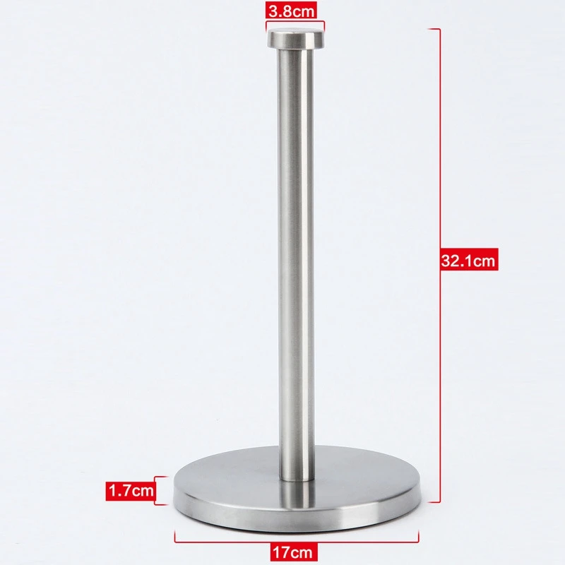 Рулон бумажных полотенец из нержавеющей стали, кухонный держатель для туалетной бумаги, подставка для бумаги, салфетка, домашний