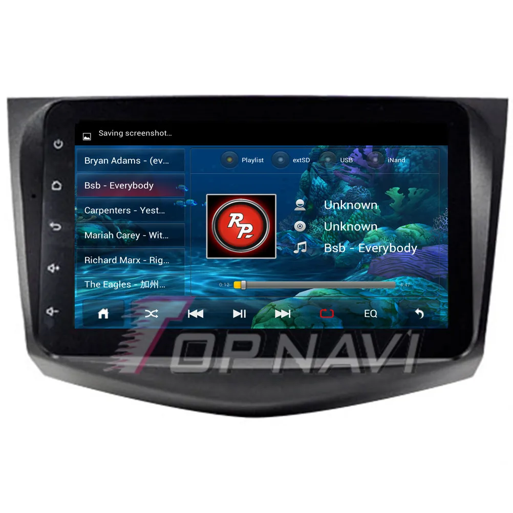 Sale Topnavi 9" Quad Core Android 6.0 Car GPS Navigation for Toyota Old RAV4 Autoradio Multimedia Audio Stereo,NO DVD 9