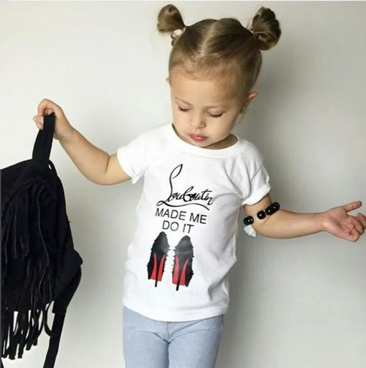 

2018 baby tshirt for girls Summer children t shirts girls blouses t shirt kids t-shirt clothes clothing infants bebe girl cotton