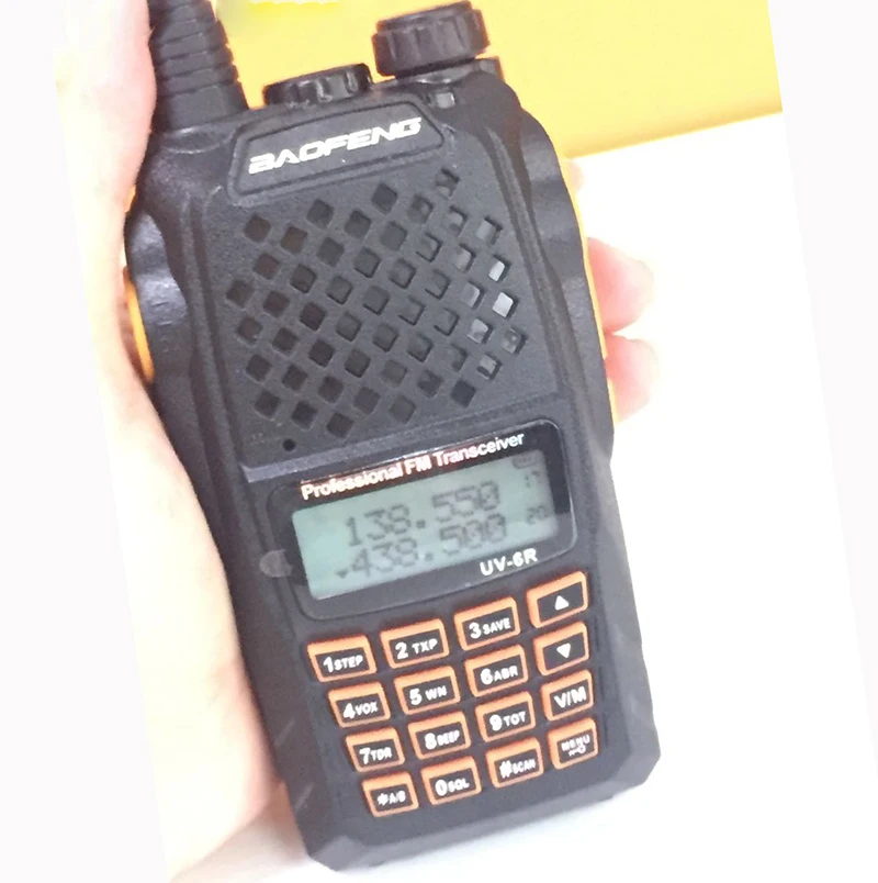 7W New baofeng uv-6r Scanneres walkie talkie VHFUHF 136-174MHz400-520MHz hf transceiver cb DTMF CTCSS cb comunicador handy (3)