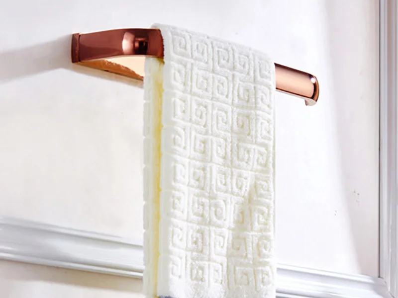 Розовое золото набор оборудования для ванны античная латунь держатель туалетной бумаги вешалка для ткани полотенце бар настенный крючок, Товары для ванной набор