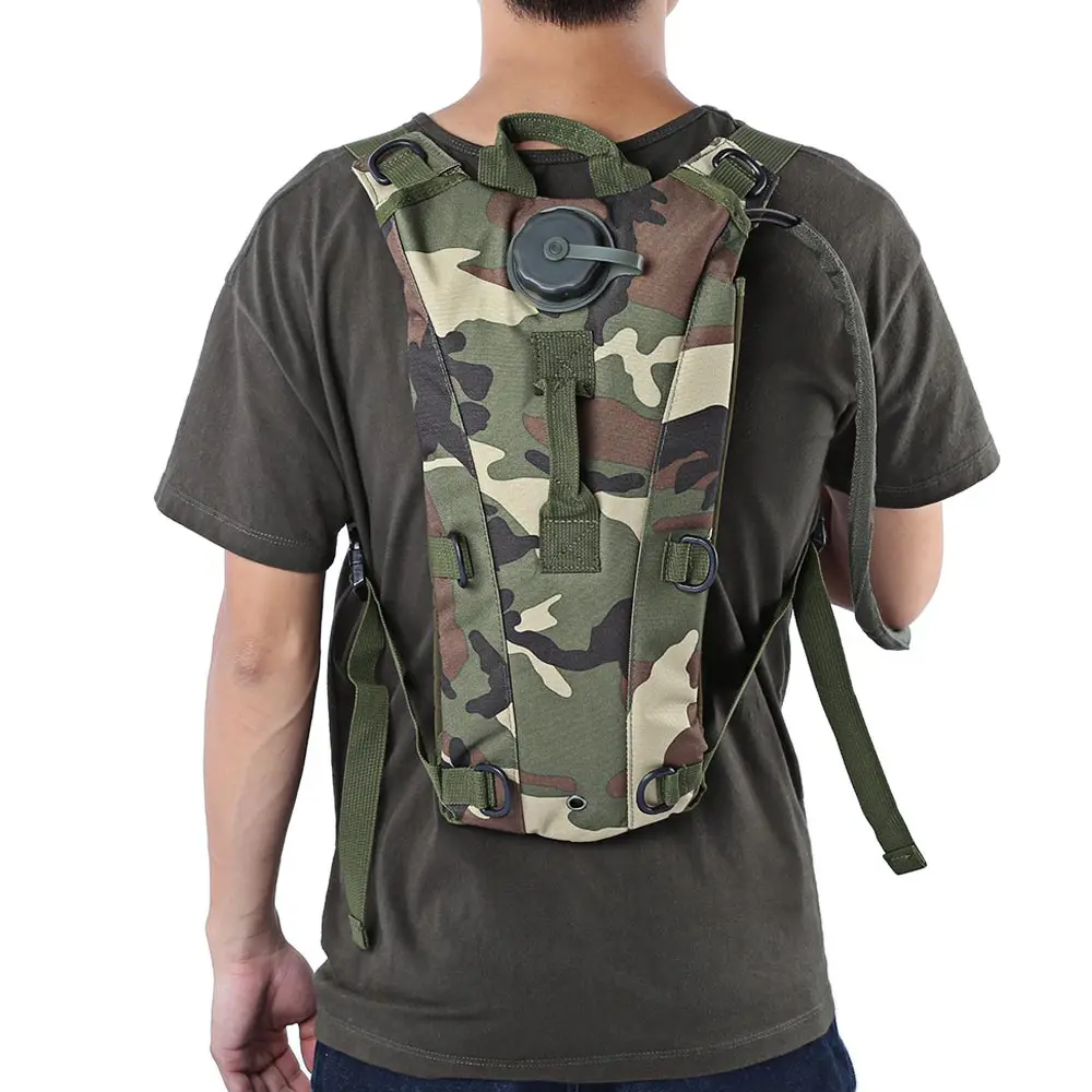 

3L Water Bag Molle Military Tactical Hydration Backpack Water Bag Liner Camelback Camping Hiking Bicycle Water Backpack