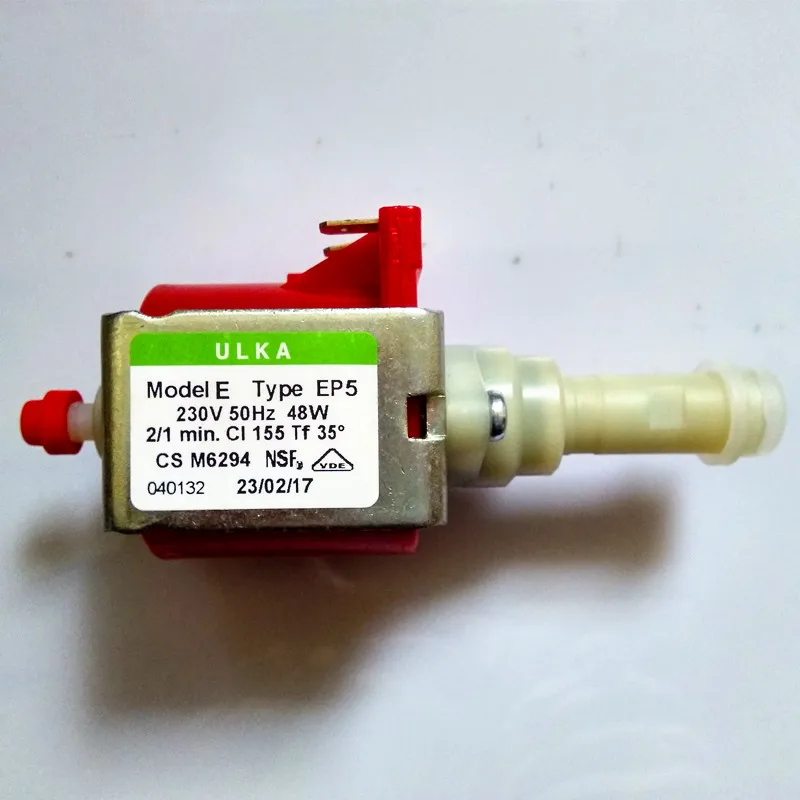 

Coffee machine pumps electromagnetic pump brands ULKA model EP5 voltage 230V-50Hz power 48W