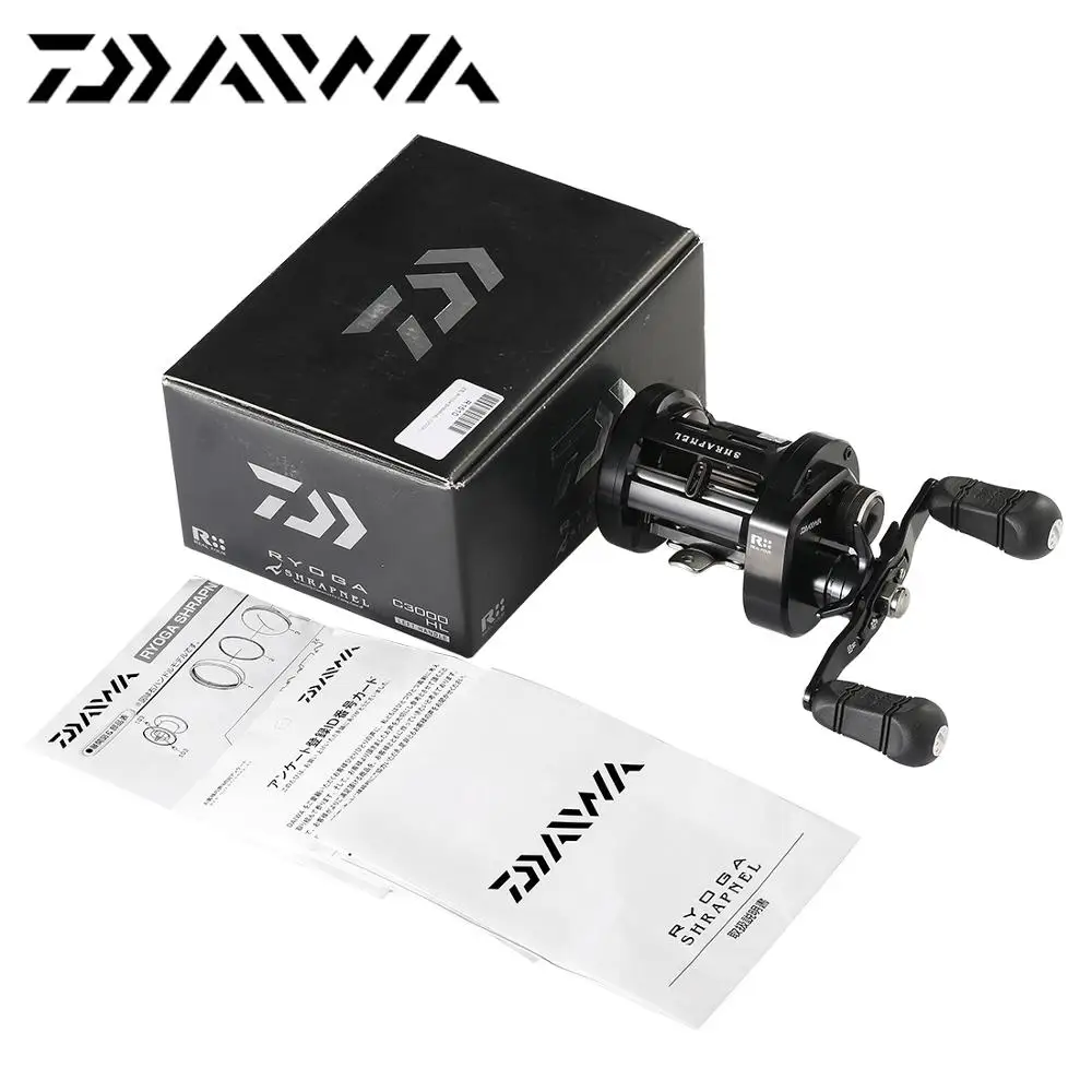 DAIWA оригинальных RYOGA шрапнель C3000HL Baitcasting Рыболовная катушка 13BB 10 кг макс. 6 2: 1