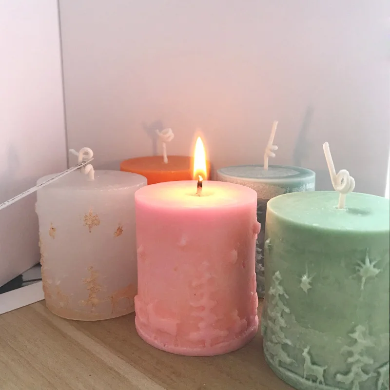 2019 New Fashion DIY Candles Handmade Mold Korean Style Scented Candle