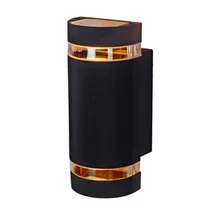 7 шт./лот 2*4 Вт Открытый Бра настенный светильник лампочка, светодиодный прожектор крыльцо садовые фонари Алюминий свет Водонепроницаемый IP65 220 V 110 V