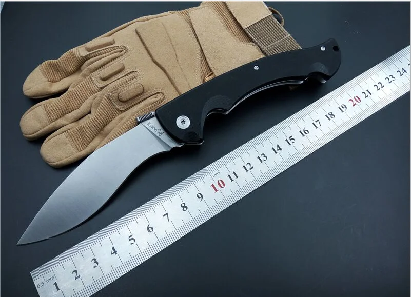 Comprar Cuchillo plegable G10 mango D2 cuchilla cuchillo táctico supervivencia camping herramientas al aire libre utilidad caza EDC FACA