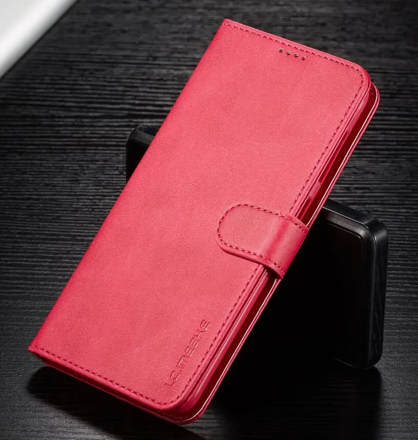 Rose Чехол для samsung Galaxy Note 10 Pro A70 A50 A40 A30 A20 A10 M10 M20 M30 чехол Кожаный чехол-портмоне с подставкой Чехол защитный флип-чехол для телефона - Цвет: Rose