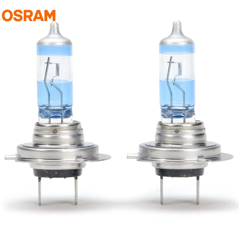 Лампа Ксеноновая OSRAM H7 3600 K 64210NBU Night breaker неограниченное количество 12В 55 Вт Автомобильные головки Ксеноновые лампочки Супер яркий свет Hi/короче спереди и длиннее сзади) Балки для BMW Audi 2 шт