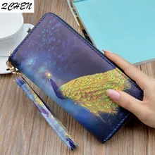 Wallets Women Long Zipper Luxury Brand Leather Coin Purses Tassel Design Clutch lattice Female Money Bag Credit Card Holder 449