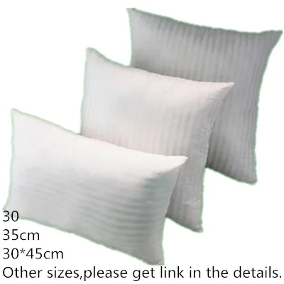 

30x45cm Square Round Seat Cushion Core Home Decor High Elastic Wear Resistant Stripe Interlace Cloth Inner Pillow PP Cotton Soft