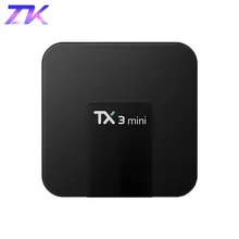 Smart TV Box TX3 mini Android 7.1 TV Box 1500+Lifetime Free Channels North South America Arabic Europe Asia Tx3 mini TV Box