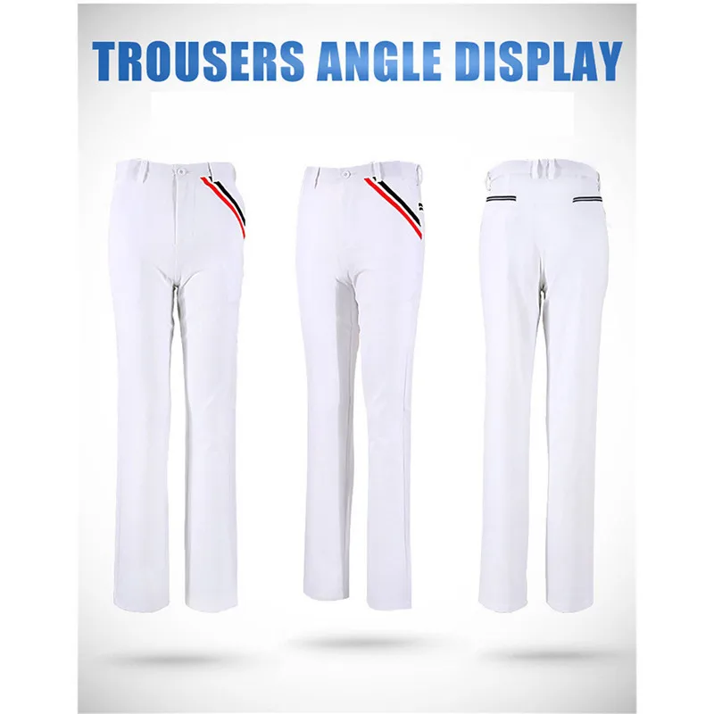 PGM Golf Men Summer Pants Nylon Full Length Adult Male Trousers Broadcloth XXS-XXXL Thickness Moderate High Elastic