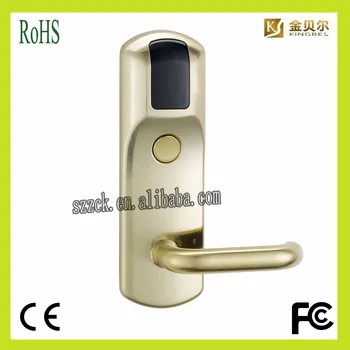 

Anti-theft smart electronic keyless door lock for hotel