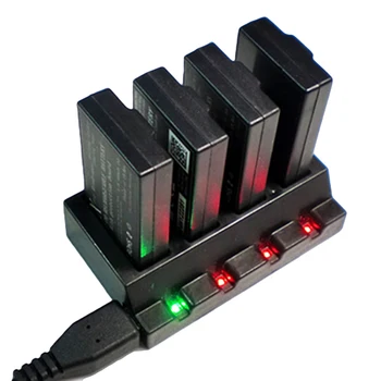 

4in1 Parrot Minidrones Battery Charger Charging Hub Balancing Fast Filling Discharger Portable Otdoor Charger for Parrot