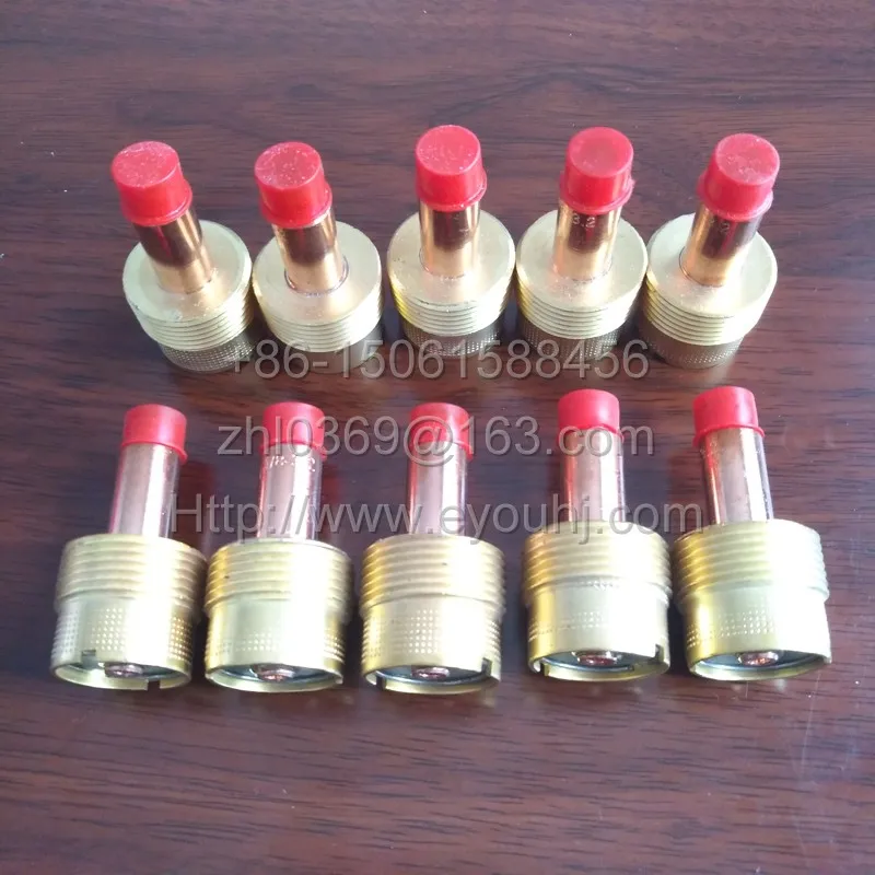 3pcs (995795)Gas Len 1/8" 3.2mm Large Collect Body For TIG SR PTA DB wp17/wp18/wp26 Torch