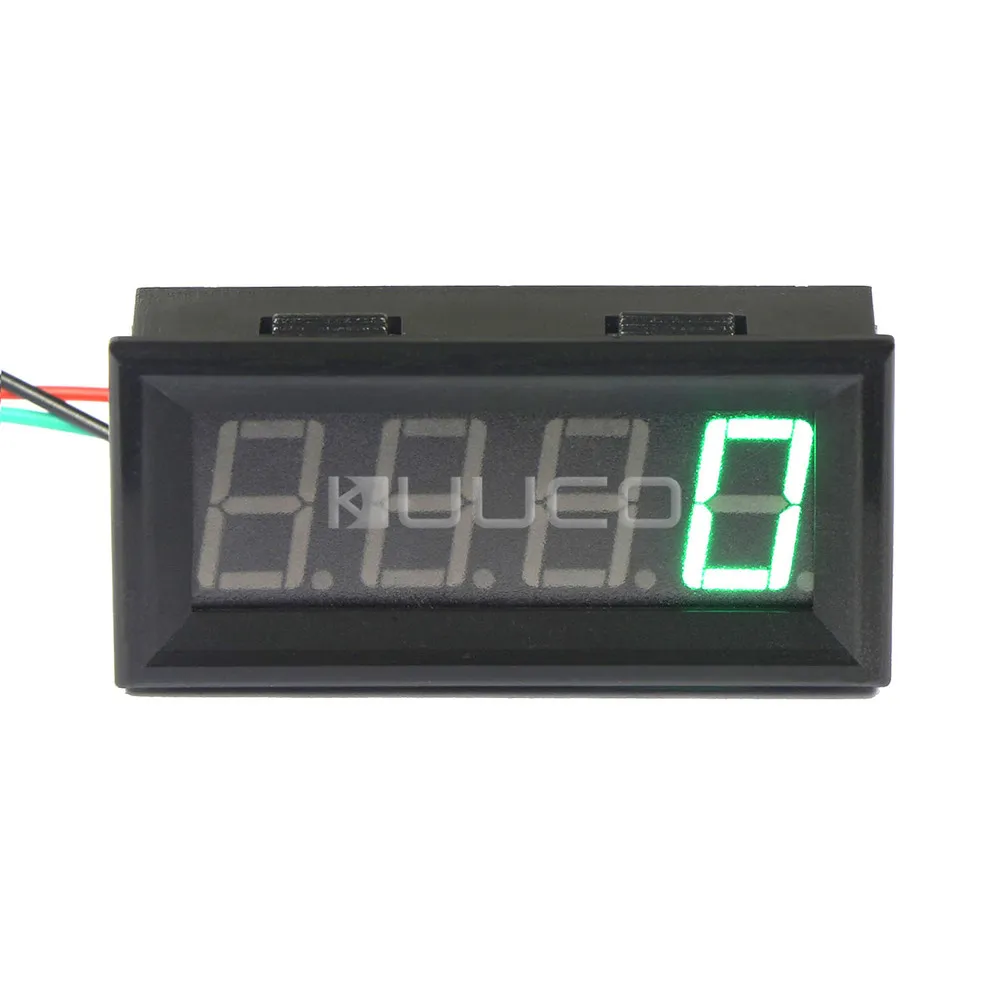 

High Accuracy Tacho Gauge DC 7 ~ 30V Green LED 60~9999 rpm Digital Speedometer DC 12V 24V Tachometer Panel Meter