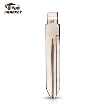 

Dandkey 10pcs No.04 Blank Flip KD Key Blade Type #04 Metal For Chrysler 300C Jeep Dodge Auto Remote Car Uncut CY24 Key Blade