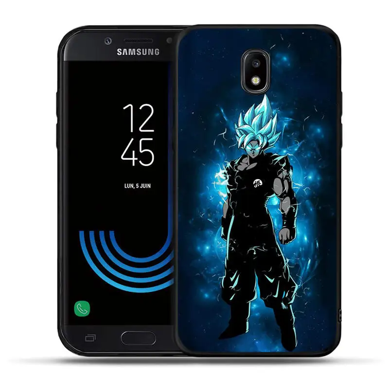 Dragon Ball Z Super DBZ Goku Модный чехол для samsung Galaxy J3 J5 J7 J2 Prime G530 J6 чехол для телефона мягкий чехол из ТПУ