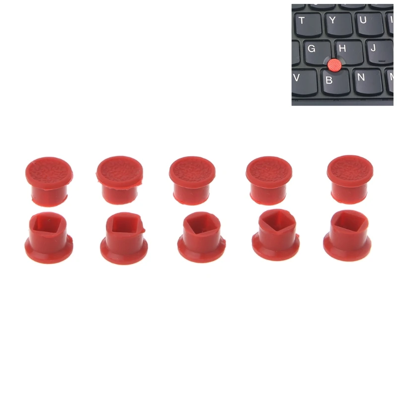 10Pcs Red Caps for Lenovo IBM Thinkpad Mouse Laptop Pointer TrackPoint Cap