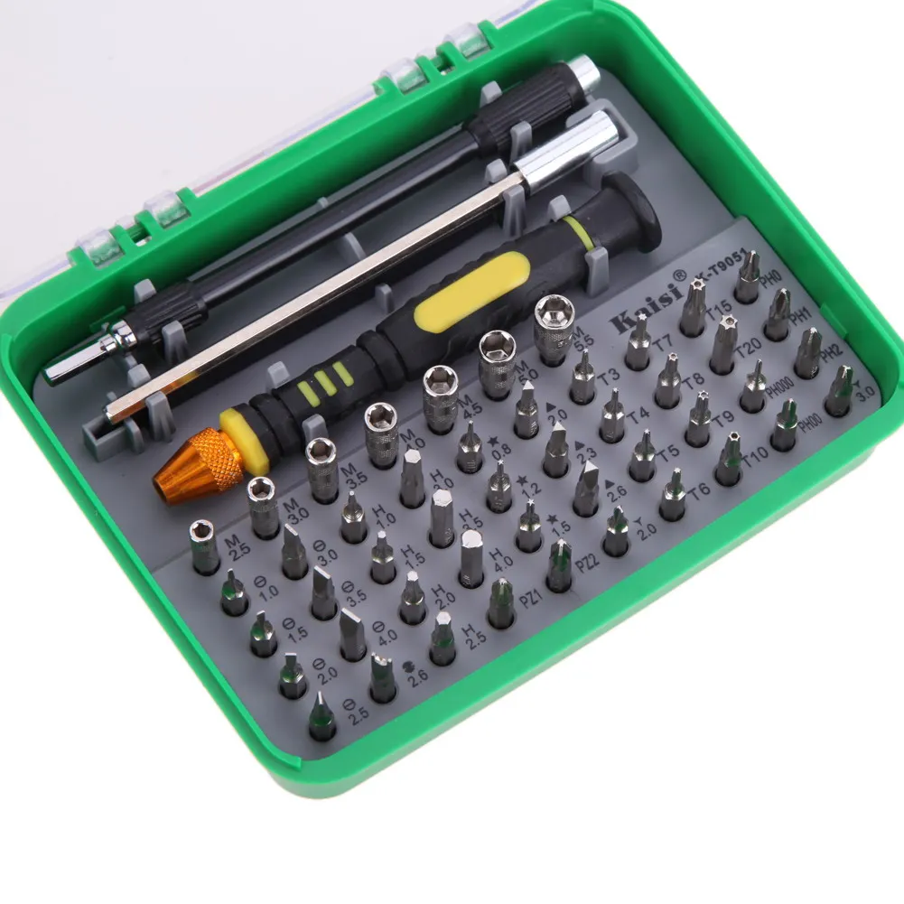 

51pcs/set Precision Torx Screwdrivers Set Electronic Hand Tools Screwdriver Bit Cell Phones Laptop Opening Repair Tool Kit