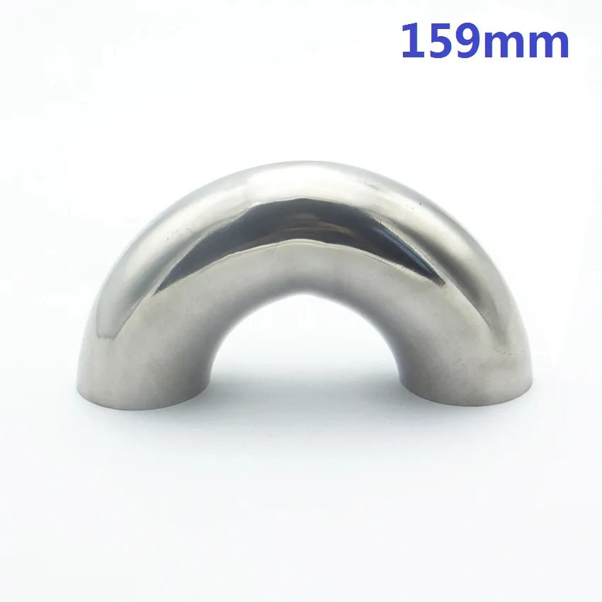 

OD159mm,Stainless Steel 304 Sanitary 180 Degree welding U type Pipe Fitting Return Bend