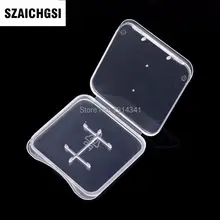SZAICHGSI Micro SD MMC TF карта прозрачный пластиковый корпус Коробка Новое поступление с хорошим качеством 5000 шт./партия
