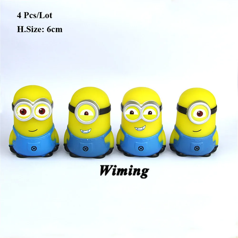 cake topper birthday minions toy cake decorating supplies children kids baby birthday gifts toys minions party cupcake toppers - Цвет: Design 5