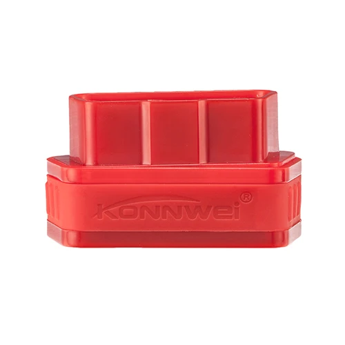 KONNWEI KW901 ELM327 Bluetooth 4,0 ODB2 диагностический сканер кода считыватель специально для IOS/iPhone/iPad адаптер ELM327 красная задняя панель - Цвет: red