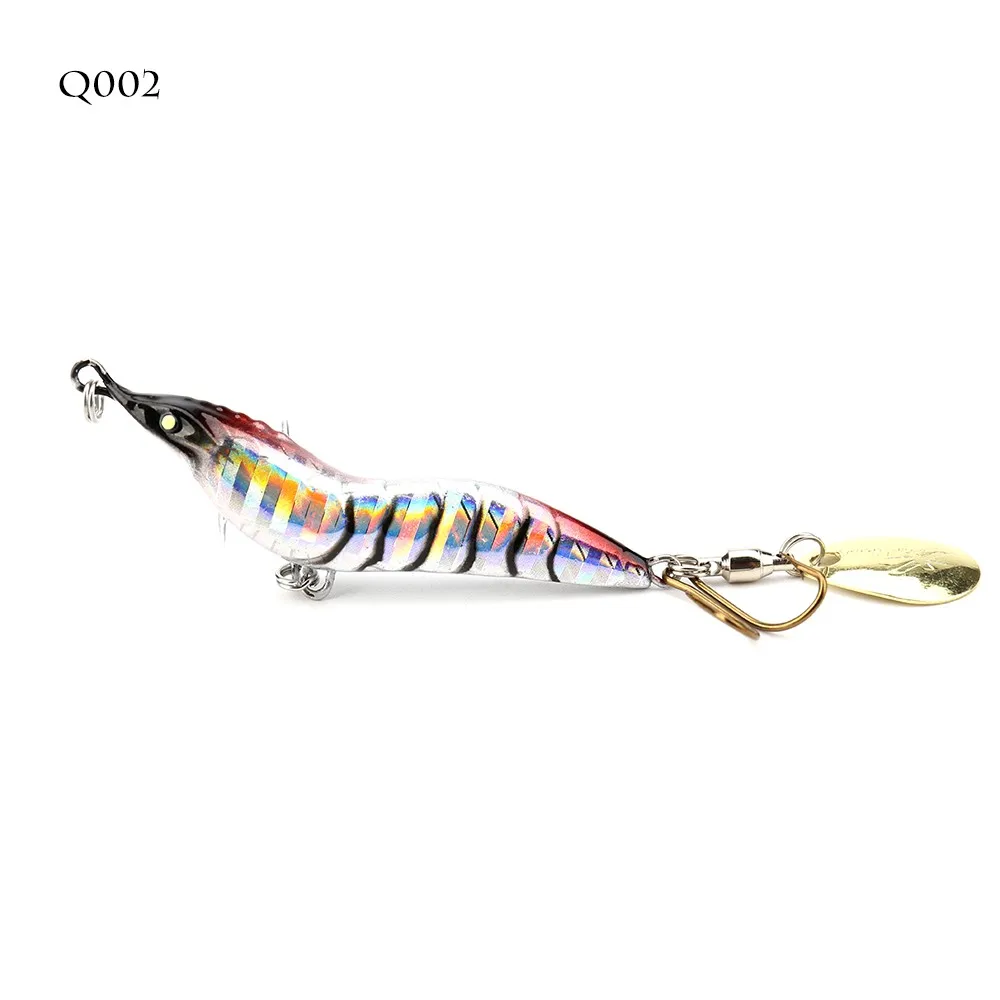 Kingdom Simulation Shrimp Fishing Lure 8.5g 14g 21g 28g Metal Fishing Spinner Bait Hard Lures China Model 4002 (6)