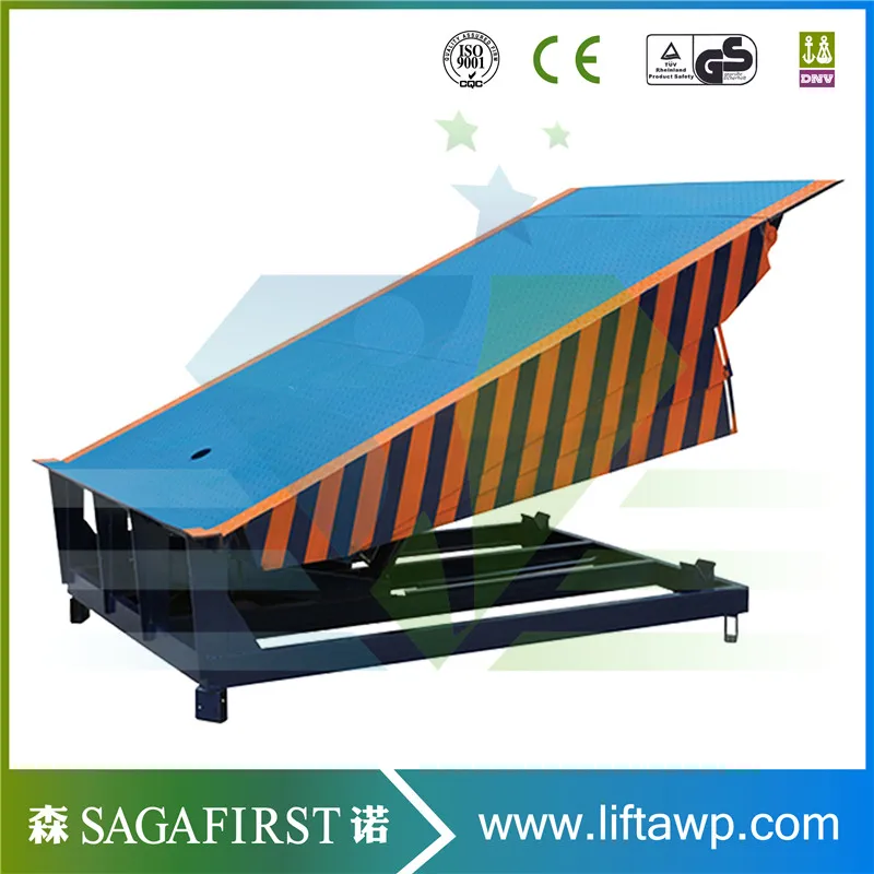 Stationary Fixed Warehouse Hydraulic Truck Container Adjustable Loading and Unloading Dock Ramp