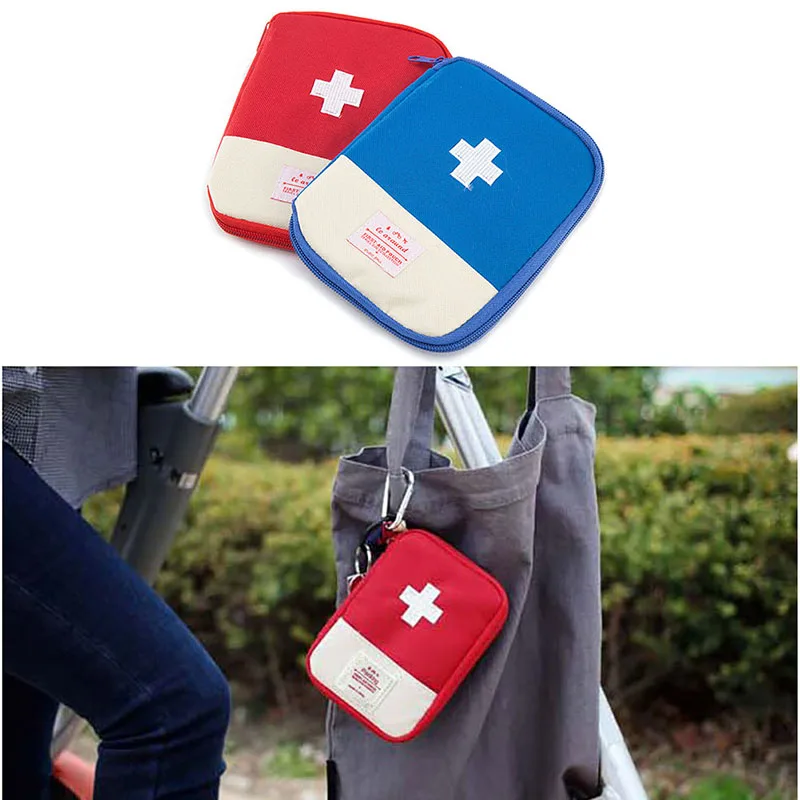

Outdoor Gfirst Aid Emergency Hiking Climbing Medical Survival Kit Bag Wrap Gear Bag to Hunt Small Travel Medicine Kit