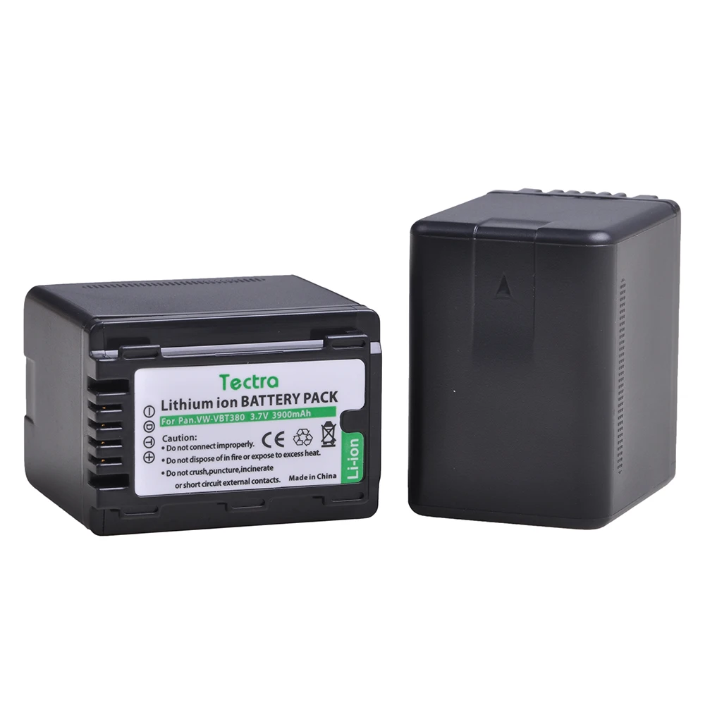 Bateria + Carregador Usb para Panasonic Vw-vbt190 Vw-vbt380 Hc-v727 Hc-v730 Hc-v750 Hc-v757 Hc-v760 Hc-v770 4 Pcs 3900 Mah Hc-v720 - Image 5