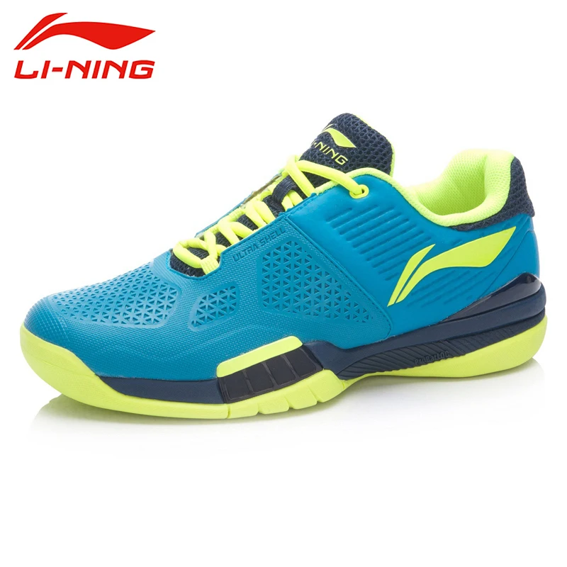 LI-NING Men Professional Tennis Shoes Breathable Anti-Slippery Hard-Wearing Shock-Absorbant Sneakers Sport Shoes ATAK005 XYW005
