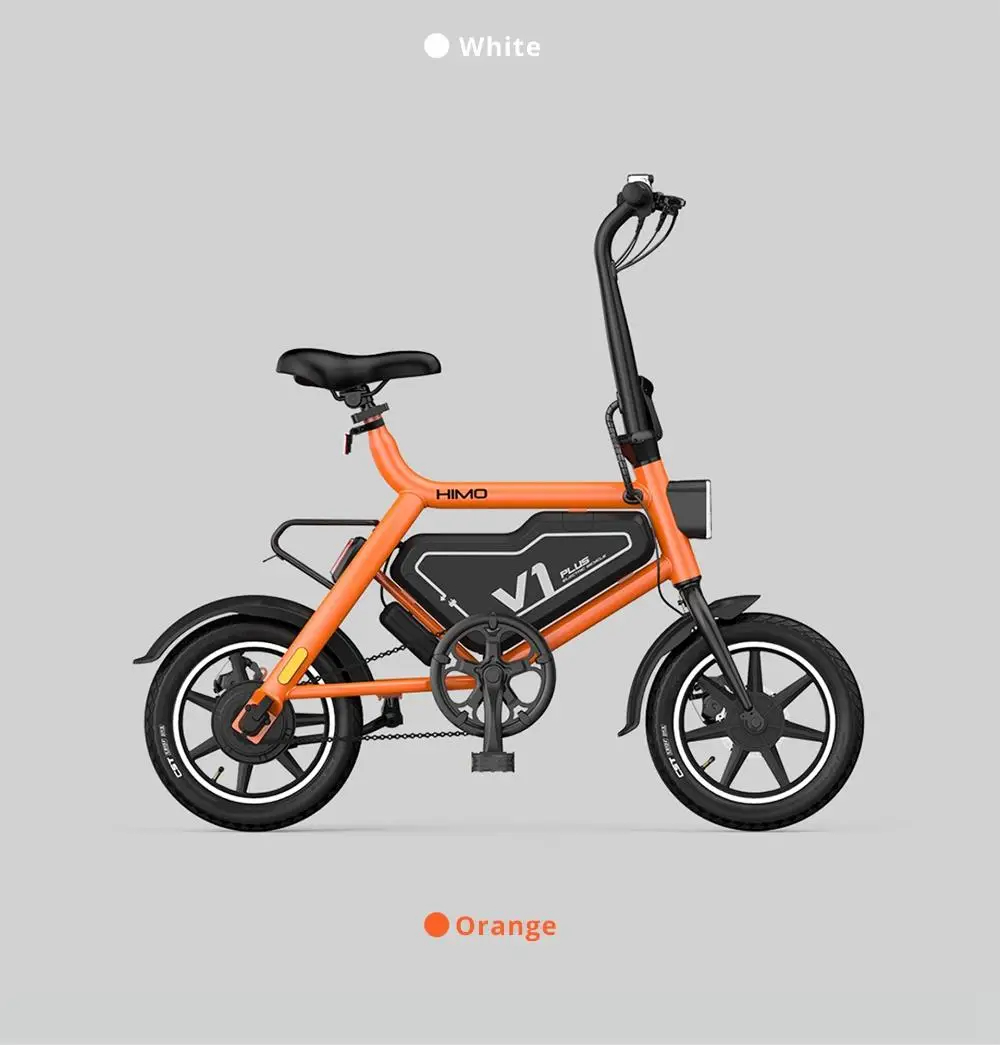 Perfect Xiaomi HIMO V1 Plus Portable Folding Electric Moped Bicycle Maximum speed 25km/h Smart bike Outdoor Xiaomi Electric scooter 23