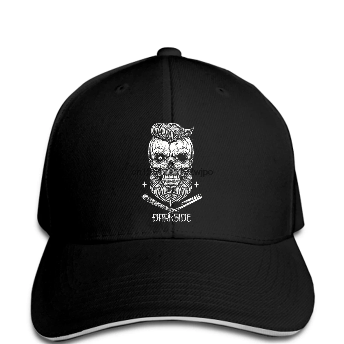 funny Baseball caps Mens Bearded Skull Genuine Darkside Baseball cap